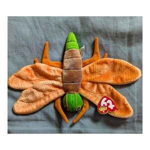 Vintage Glow The Dragonfly Beanie Baby